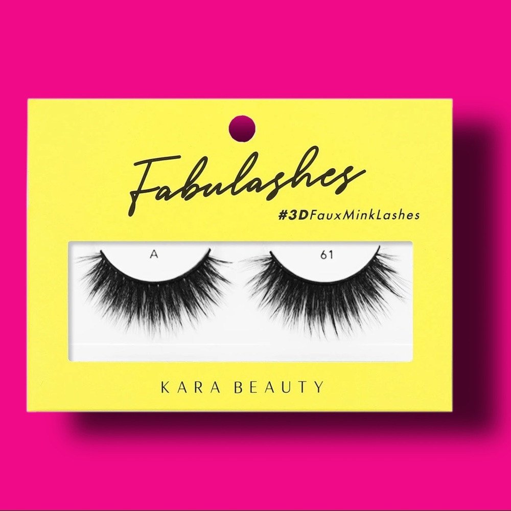 3D Faux Mink Eyelashes (A 61)